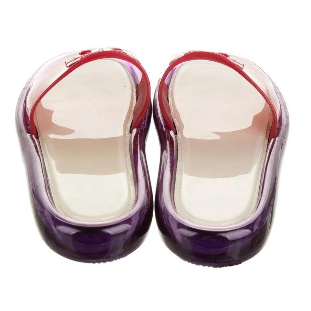 Tory Burch Red and Purple Sandals - Picture 3 of 4